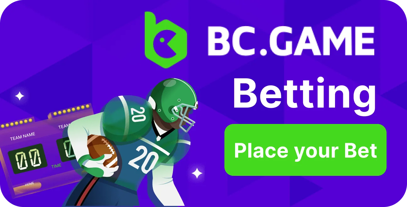 Dive into the world of betting with BC.Game.